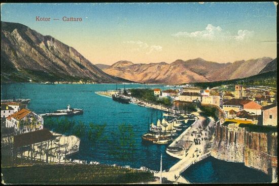 Kotor  Cattaro | antikvariat - detail pohlednice
