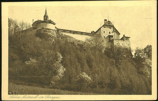 Schloss Mitersill im Pinzgau | antikvariat - detail pohlednice