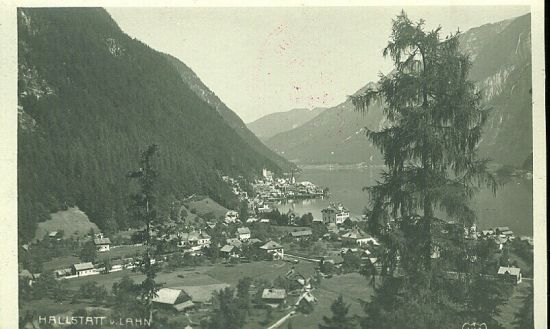 Hallstatt | antikvariat - detail pohlednice