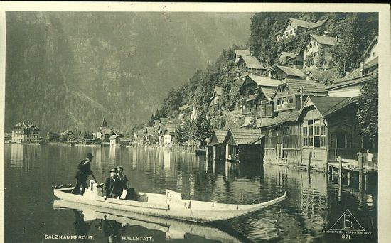 Salzkammergut | antikvariat - detail pohlednice